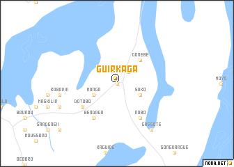 map of Guirkaga