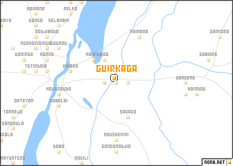map of Guirkaga