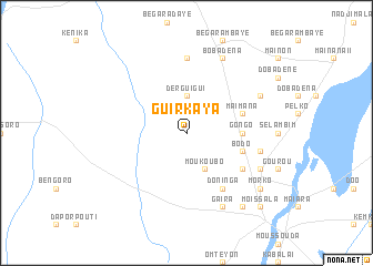 map of Guirkaya