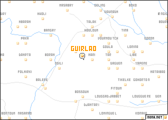 map of Guirlao