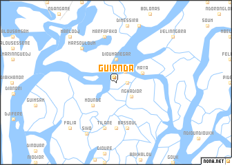 map of Guirnda