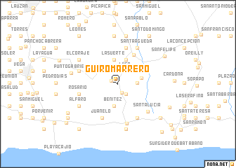 map of Güiro Marrero