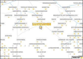 map of Guiro Samba