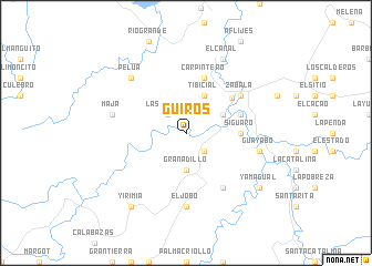 map of Güiros