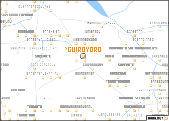 map of Guiro Yoro