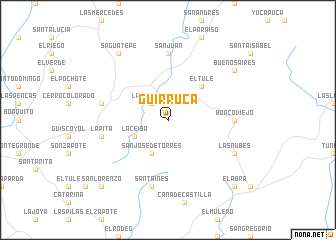 map of Guirruca