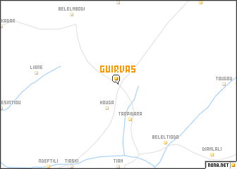 map of Guirvas