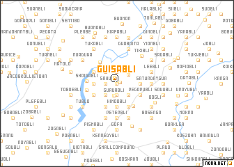 map of Guisabli