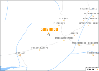 map of Guisando