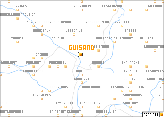 map of Guisand
