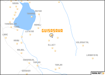 map of Guisasawa