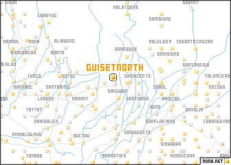 map of Guiset North