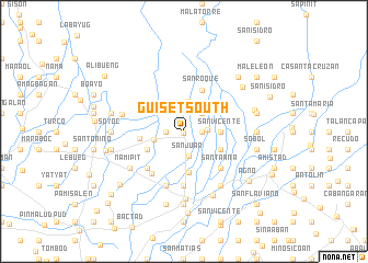map of Guiset South