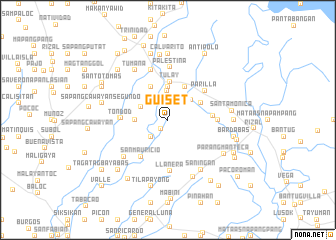 map of Guiset