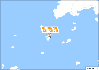 map of Guishan