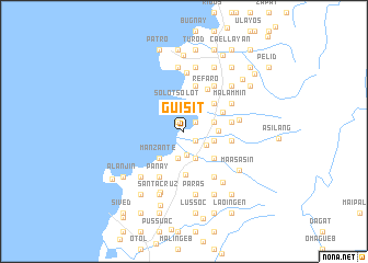 map of Guisit