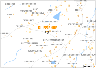 map of Guissembe