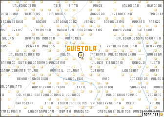 map of Guistola