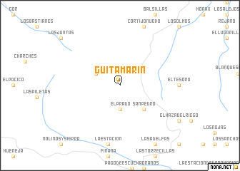 map of Güitamarín