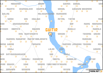 map of Guitir