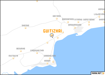 map of Guitizhai