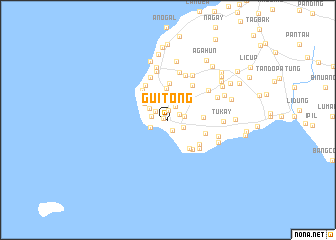 map of Guitong