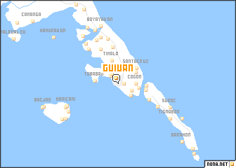 map of Guiuan