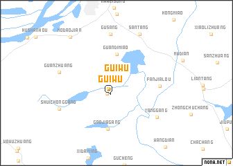 map of Guiwu