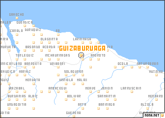 map of Guizaburuaga