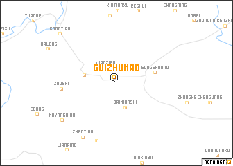 map of Guizhumao