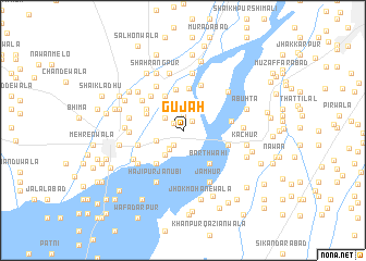 map of Gujah