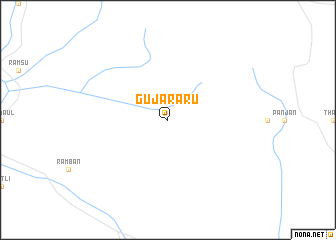 map of Gūjarāru