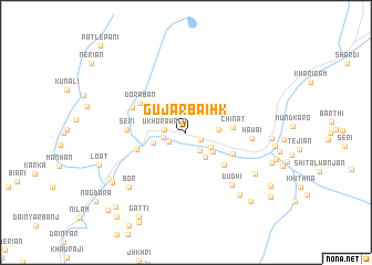 map of Gujar Baihk