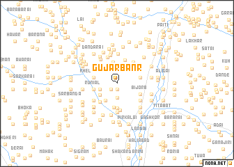 map of Gūjarbanr