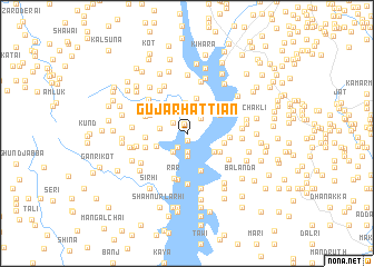 map of Gūjar Hattiān