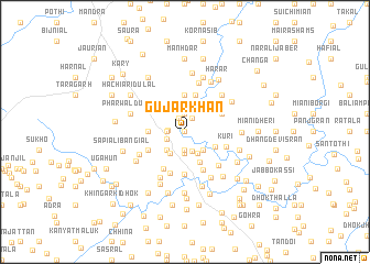 map of Gūjar Khān