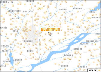 map of Gujarpur