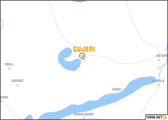 map of Gujeri