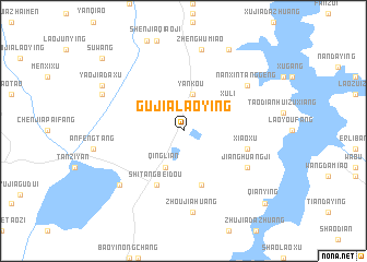 map of Gujialaoying