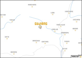 map of Gujiang