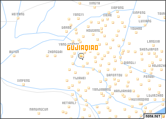 map of Gujiaqiao