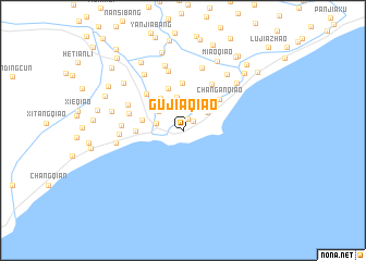 map of Gujiaqiao