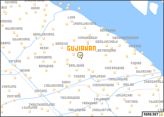 map of Gujiawan