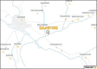 map of Gujiaying