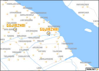 map of Gujiazhai