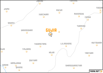 map of Gujia
