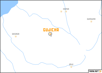 map of Gujīcha