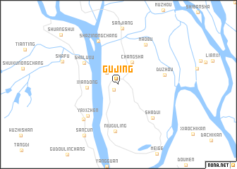 map of Gujing