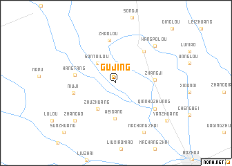 map of Gujing