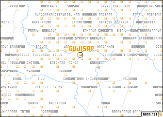 map of Gujisar